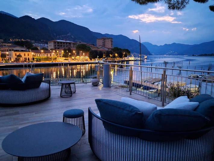B&b per 4 persone, con Balcone e Terrazza nonché Vista lago e Panorama in Lago d'Iseo