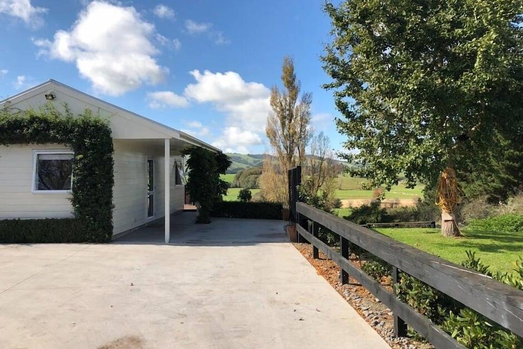 Atemberaubende Aussicht auf die Landschaft in Cambridge (NZ), Waikato