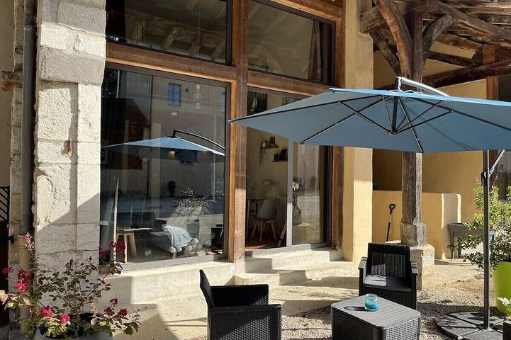 Appartement de vacances pour 3 personnes, avec terrasse et jardin