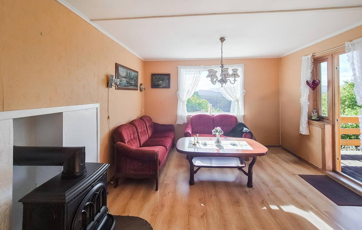 Ferienhaus für 6 Personen mit Garten in Tysnes