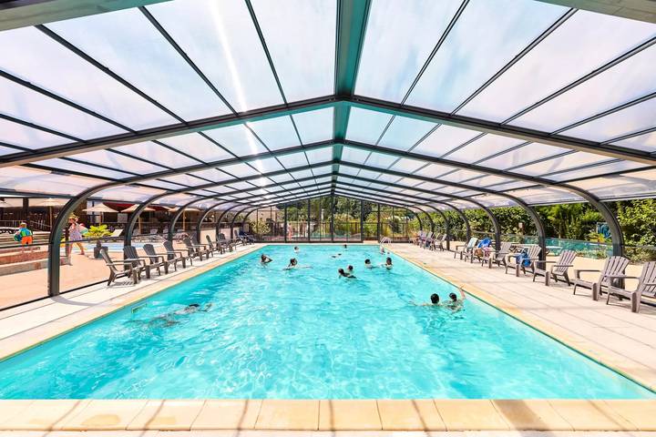 Camping pour 2 personnes, avec terrasse et piscine, animaux acceptés près des Châteaux de la Loire - 3