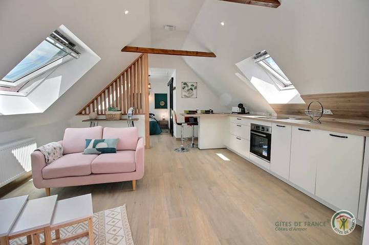 Location de vacances pour 2 personnes, avec Terrasse à Plouisy