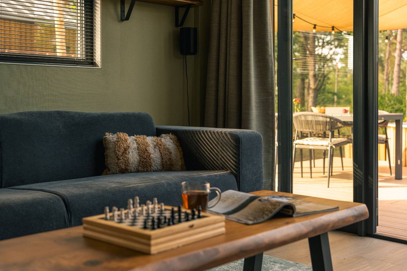 Hofparken De Bergvennen — Wald-Lodge mit Hot Tub & Sauna | 4 Pers. in Twente