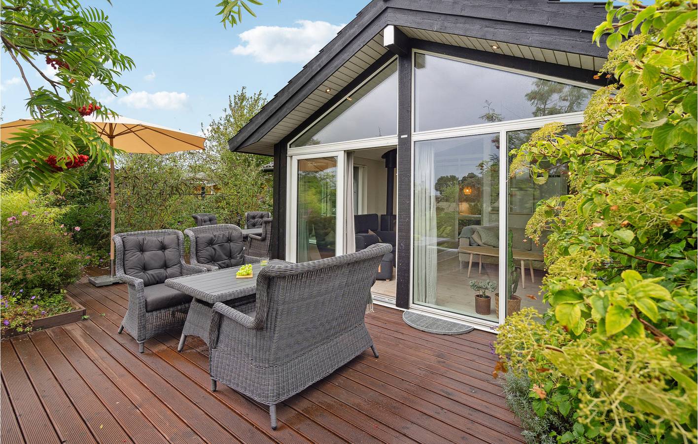 Ferienhaus für 4 Personen mit Terrasse in Strøby, Stevns und Umgebung
