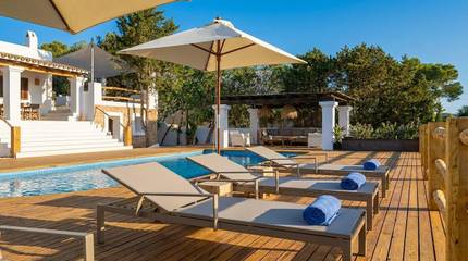 Villa in Cala Tarida, Sant Josep de sa Talaia für 6 