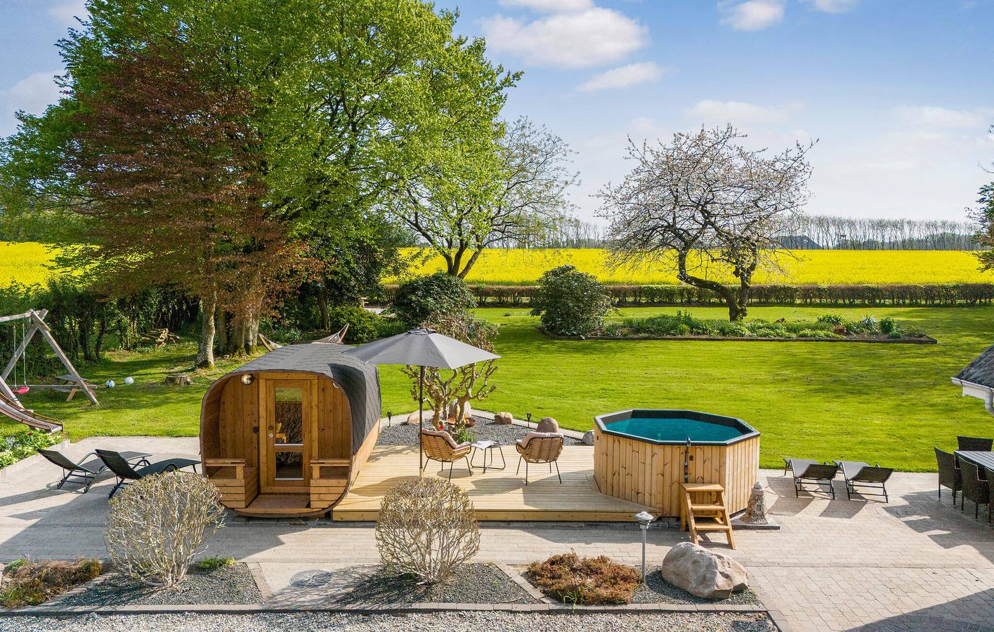 Ferienhaus für 12 Personen mit Sauna in Herning und Umgebung