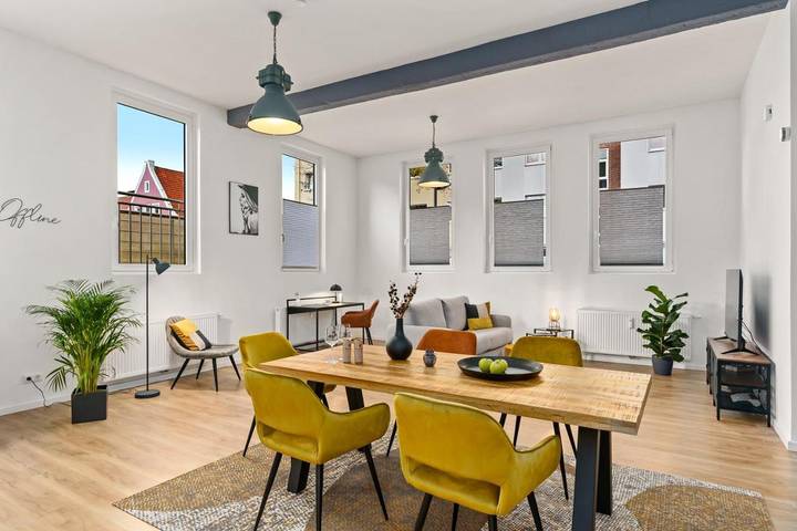 Ferienwohnung für 4 Personen, mit Sauna und Balkon in Bremen