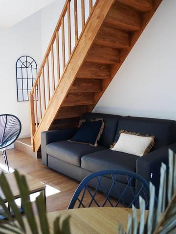 Location de vacances pour 6 personnes, avec jardin et vue dans Phare de la Pointe des Chats