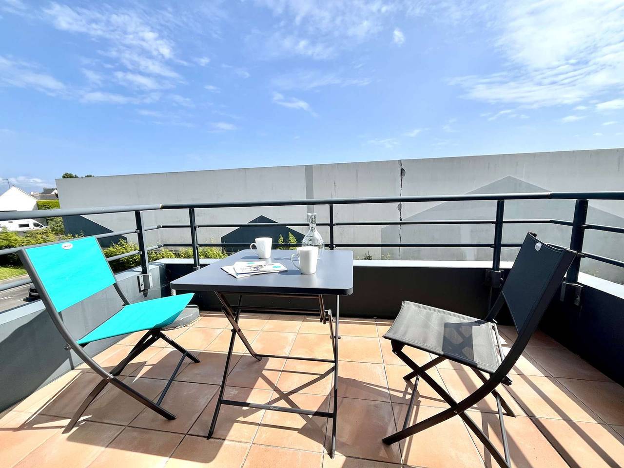 Entire apartment, Bright 2-room apartment with parking - 3* in Étel, near beaches in Étel, Côte des Mégalithes