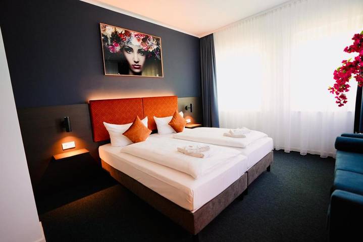 Hotel voor 2 personen, met tuin in Wiesbaden