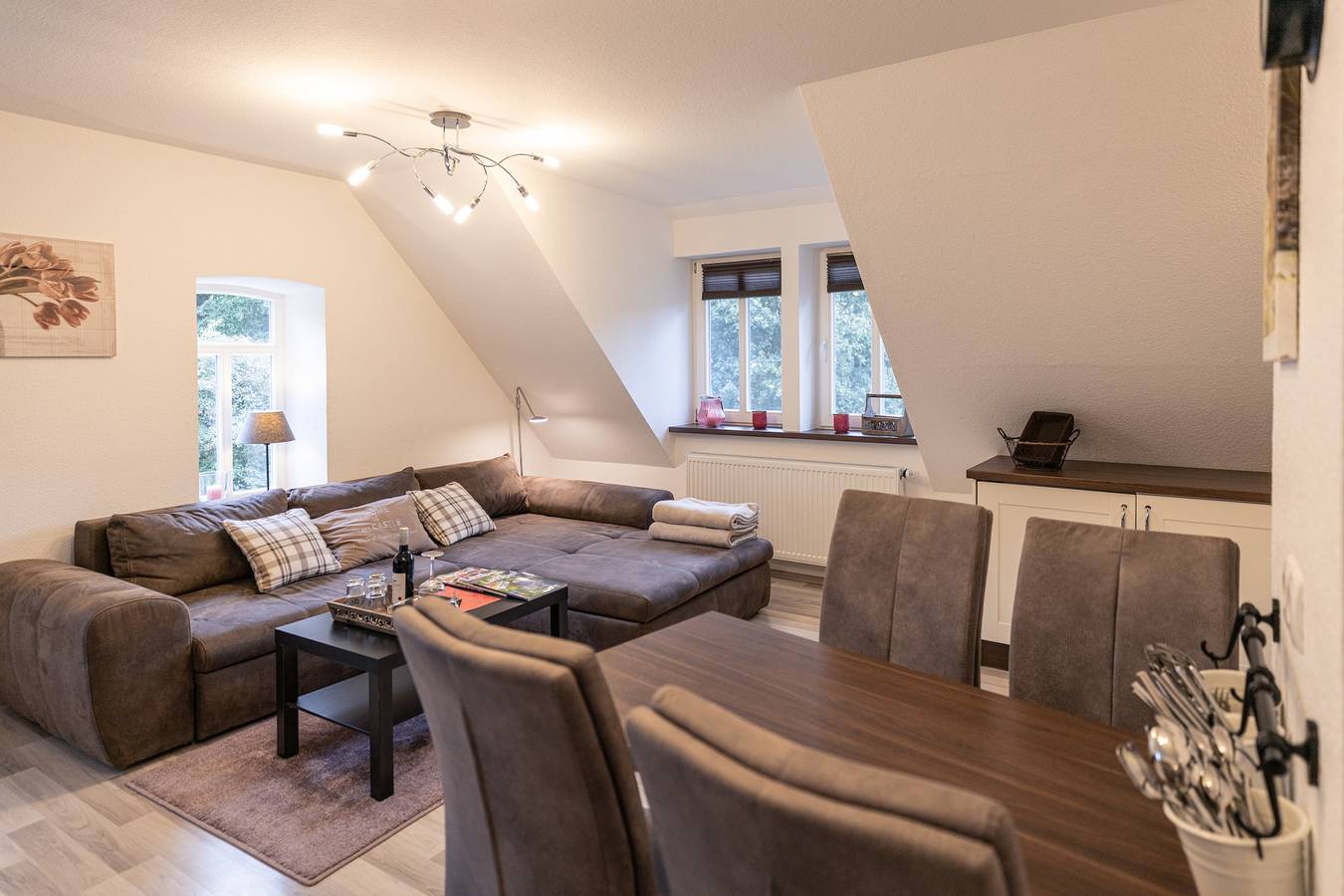 Ganze Ferienwohnung, Ramakers Hof - Rote Wohnung in Kirchlinteln, Landkreis Verden