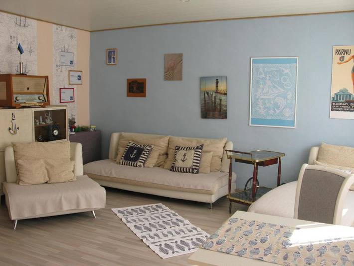 Gîte pour 4 personnes, avec balcon à Pärnu