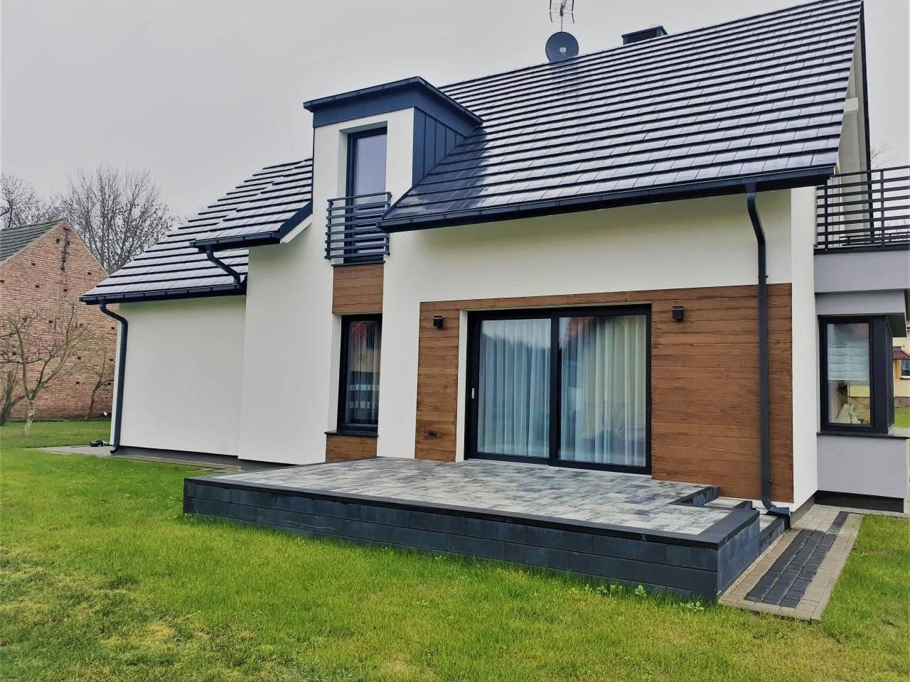 Ganze Wohnung, Gemütliches Ferienhaus mit Garten und Seeblick in Kołczewo, Stettiner Haff