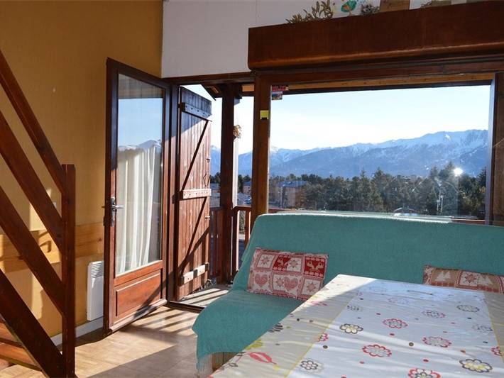 Chalet pour 7 personnes, avec balcon à Bolquère - 2