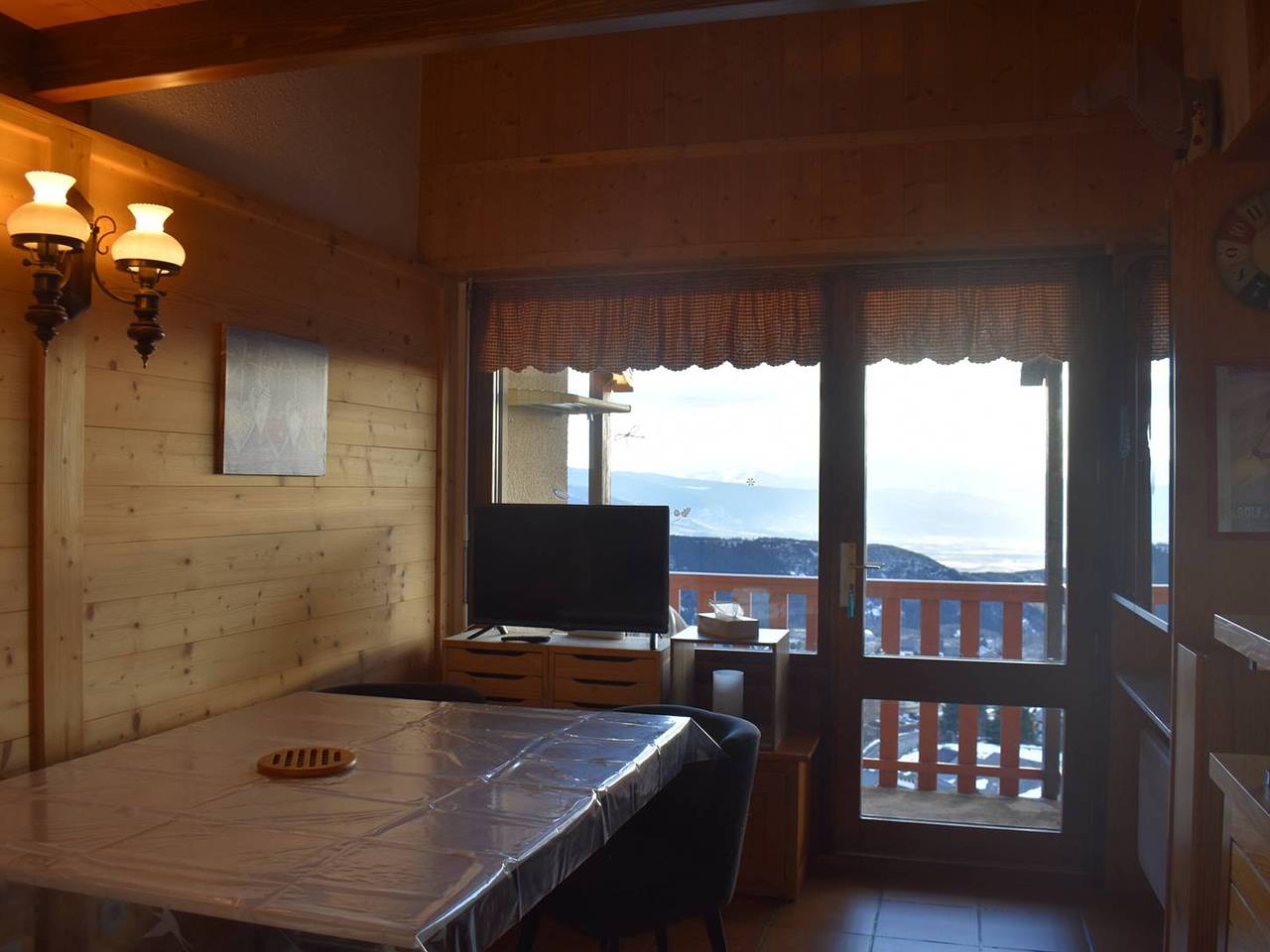 Estudio entero, Estudio Mezzanine 4 Pers, Centro Font-Romeu, Parking in Font-Romeu-Odeillo-Via, Parque Natural Regional de los Pirineos Catalanes