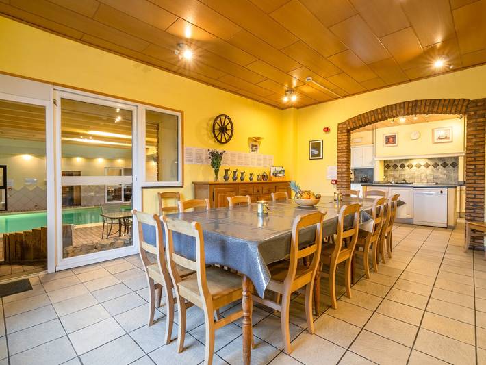 Ferienhaus für 15 Personen, mit Terrasse und Sauna sowie Pool, kinderfreundlich in Belgien - 3