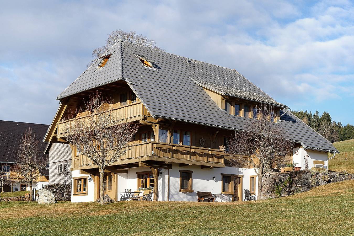 Ganze Wohnung, Ferienwohnung "Weißtanne" mit Bergblick, Gemeinschaftsgarten und Wlan in Breitnau, Südschwarzwald