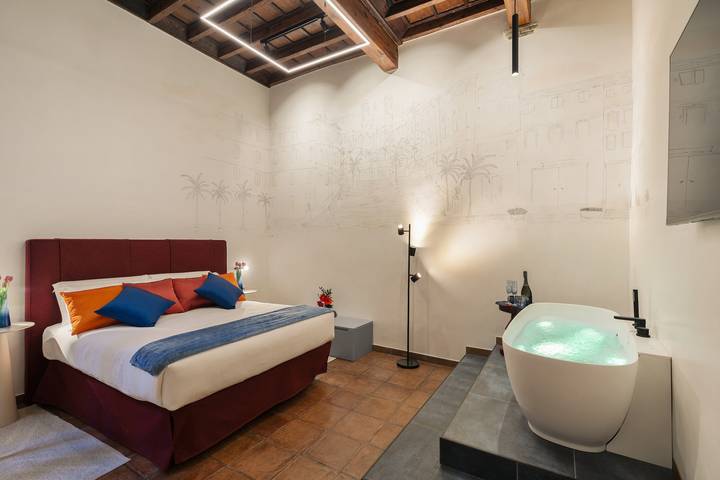 Location de vacances pour 2 personnes, avec jacuzzi à Rome