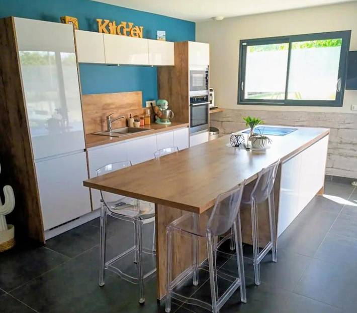 Chambre d’hôte pour 3 personnes, avec Terrasse et Jardin
