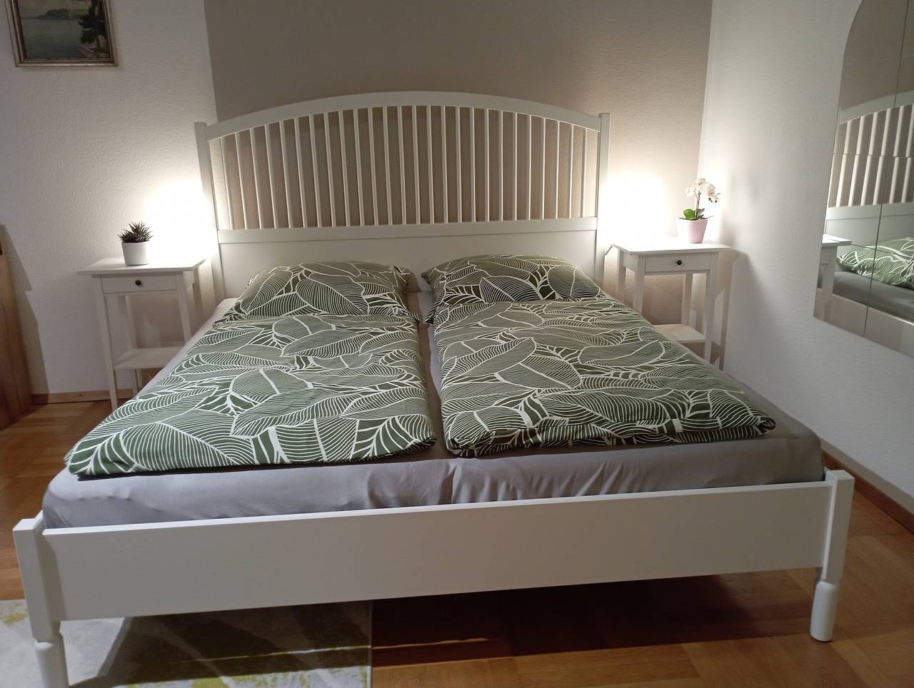 Ganze Ferienwohnung, Ferienwohnung Hämmerle - Ferienwohnung Rot, 55qm, 1 Schlafzimmer, 1 Wohn-Essbereich, max. 4 Personen in Konstanz, Obersee (Bodensee)