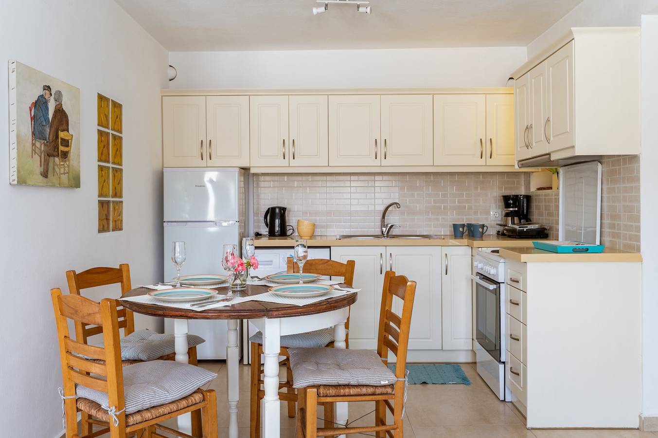 Holiday Home 'Afroditi Ftelia Gerani A' with Mountain View, Wi-Fi and Air Conditioning in Mykonos
