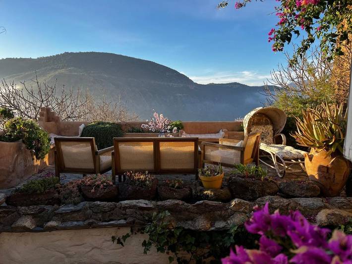 Casa rural para 12 personas, con vistas y sauna además de piscina y jardín, Familias con niños en La Taha - 4