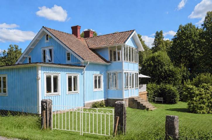 Villa Millaboda – Historisches Ferienhaus in Småland in Ryd, Kronoberg