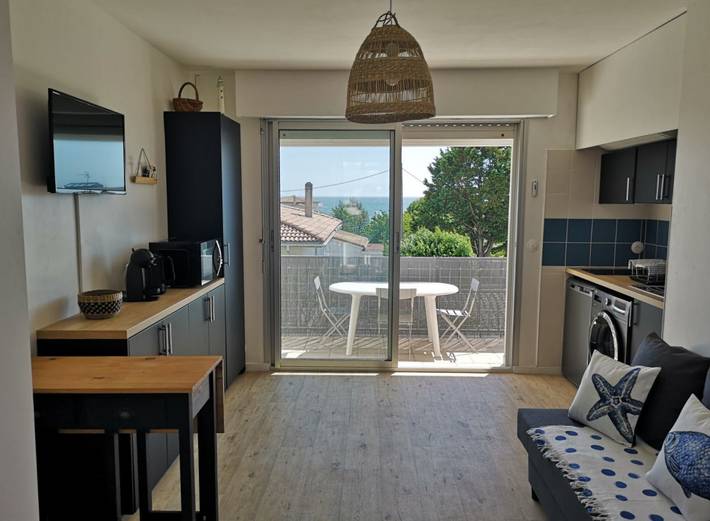 Appartement de vacances pour 3 personnes, avec balcon
