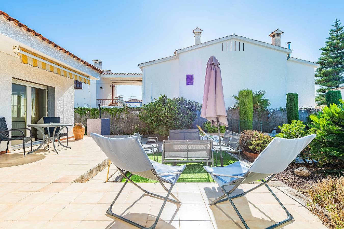 Villa Mario para 8 con piscina privada A/A y Wi-Fi. in Vinaròs, Costa del Azahar