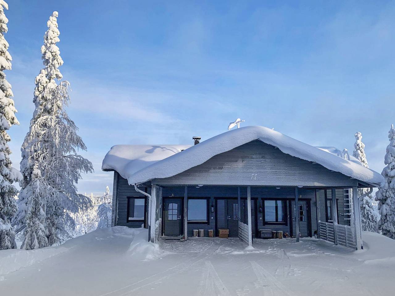Rukassos a in Vuosselijärvi, Nordösterbotten