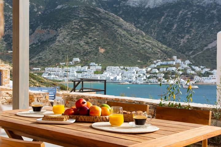 Location de vacances pour 6 personnes, avec vue sur l’océan dans Sifnos - 2