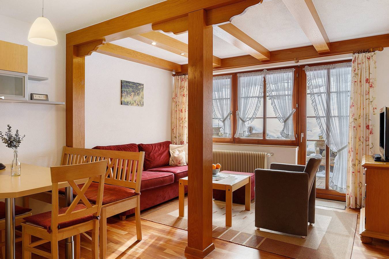 Apartamento entero, Apartamento 'Tannenliebe' con terraza privada, jardín compartido y Wi-Fi in Altglashütten (Feldberg), Feldberg