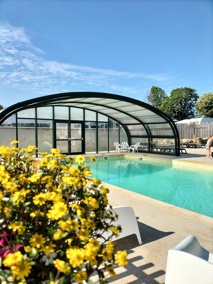 Camping für 2 Personen, mit Terrasse und Pool in der Normandie - 2