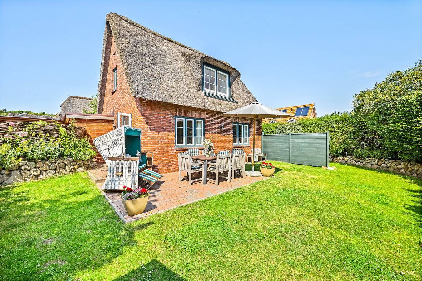 Belle Hues – Reetdach-Ferienhaus in Strandnähe auf Sylt, Westerland in Westerland, Sylt (Gemeinde)