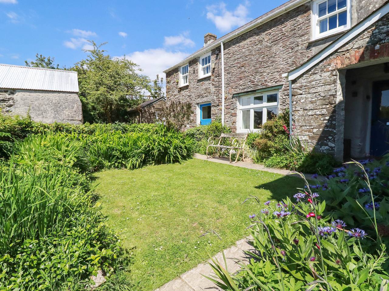 Cottage für 8 Personen mit Garten in Cornwall