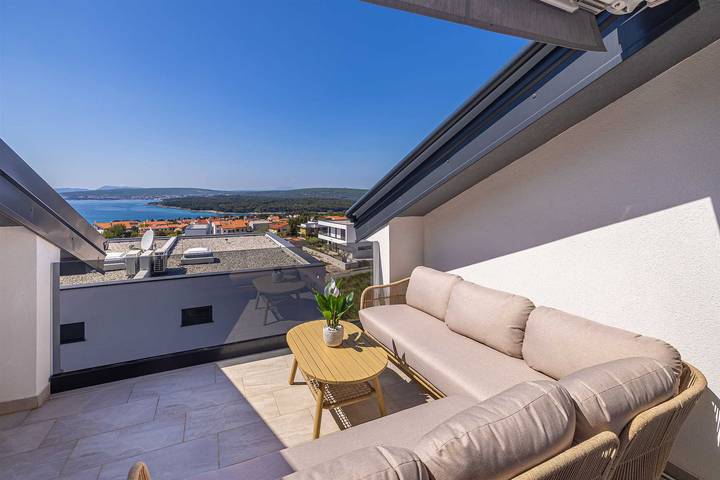 Villa pour 8 personnes, avec jardin, adapté aux familles à Punat
