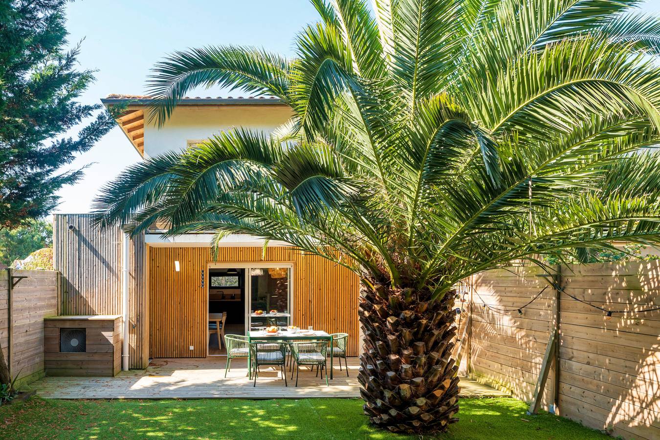 Casa de vacaciones 'Maison De Vacances Oceanides' con terraza privada, Wi-Fi y aire acondicionado in Capbreton, Côte d’Argent