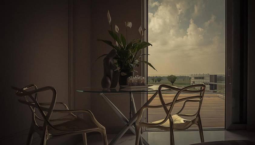 Gîte pour 2 personnes, avec vue et jardin, animaux acceptés à Orbassano - 4