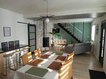 Gîte pour 6 personnes, avec jardin à Saint-Thuriau