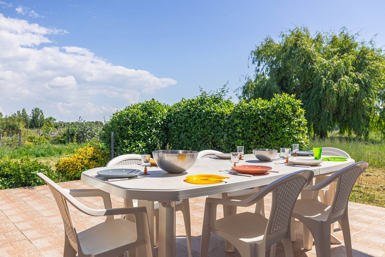 Oléron Haus La Ferme aux vents salés – 8 Schlafplätze, 4 Schlafzimmer, umzäunter Garten, keine Nachbarn in Saint-Denis-d'Oléron, Côte de Beauté