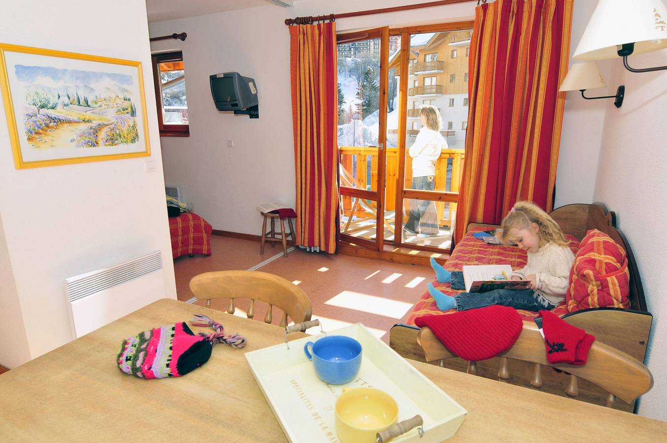 Apartamento entero, Résidence le Rond Point des Pistes - Apartamento 3 piezas para 6 personas in Saint-François-Longchamp, Le Grand Domaine