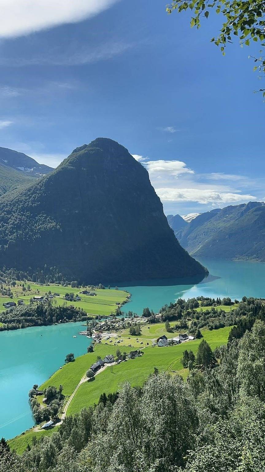Neu erbaute Hütte mit Sauna am Oldevatnet in Oldevatnet