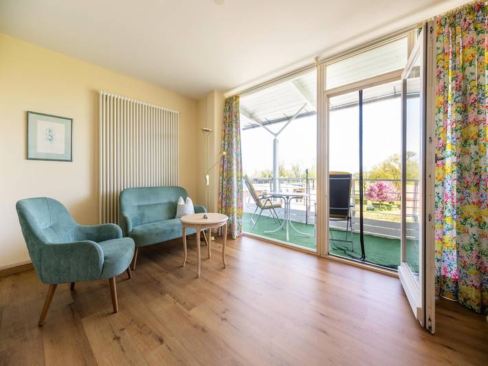Ferienwohnung für 4 Personen, mit Balkon und Pool, kinderfreundlich in Bad Birnbach