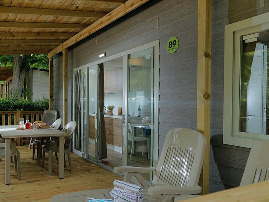 Camping hu I Pini Village - Mobilheim 5 personen - hu Stay Smart Bungalow Superior in Fiano Romano, Rom Provinz