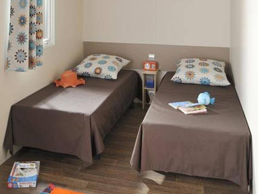 Camping le Rouge Gorge 10' Puy du Fou - Mobilheim 6 personen - Mobilhome 30m² (3 Schlafzimmer) Eco 6 Pers. mieten in Saint-Laurent-sur-Sèvre, Loire-Tal