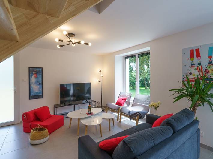 Location de vacances pour 5 personnes, avec terrasse et jardin à Plovan - 3