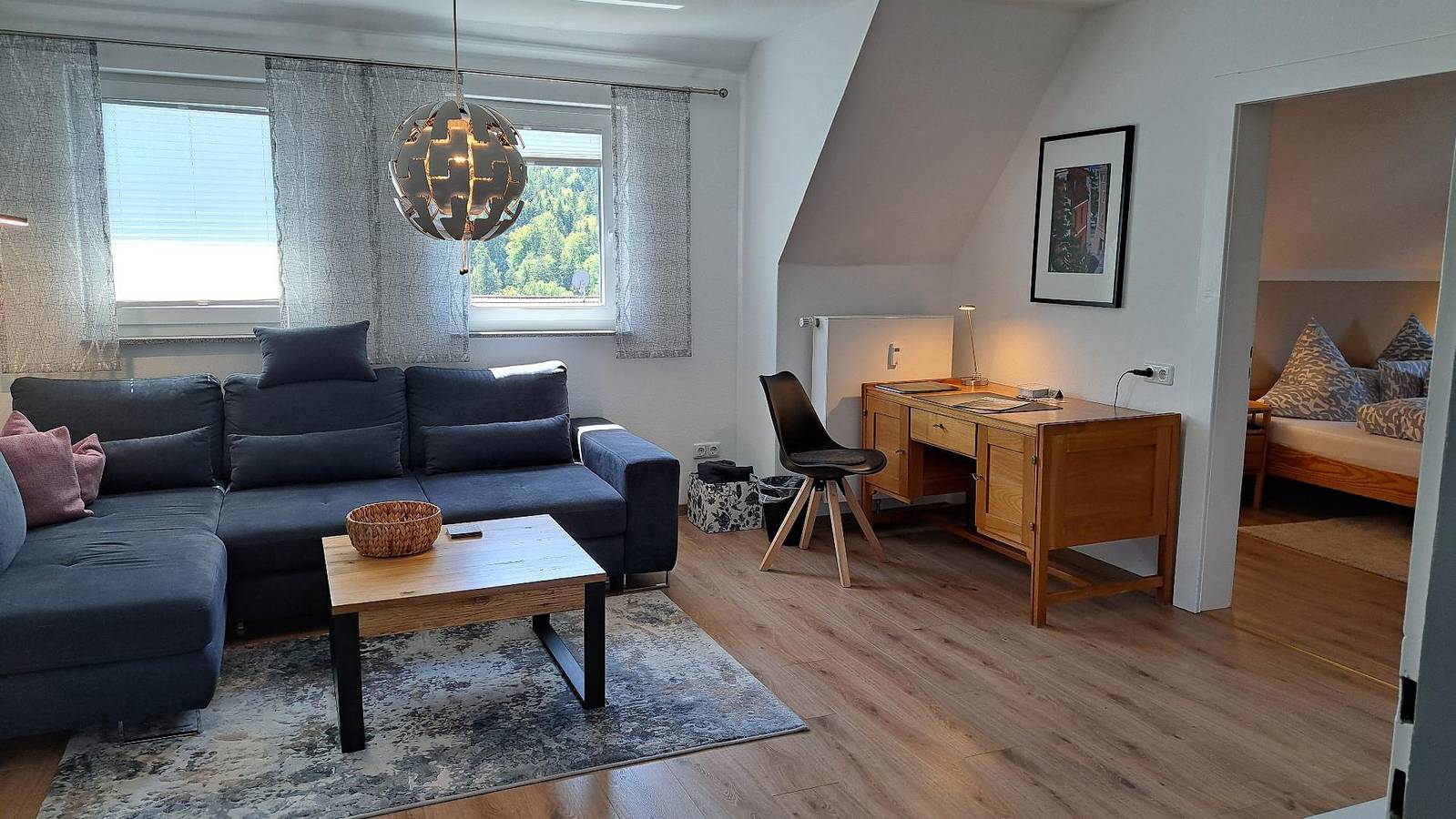 Ganze Wohnung, Ferienwohnungen Sachsenblick - Fewo 1 mit Gartenanteil in Grafenau, Ostbayern