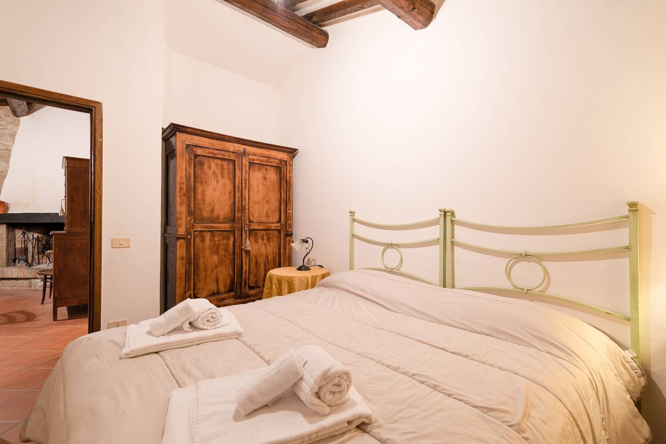 Ferienwohnung "La Vecchia Fornace Casa Bianca" mit Gemeinschaftspool und Wlan in Appalto, Arezzo Provinz
