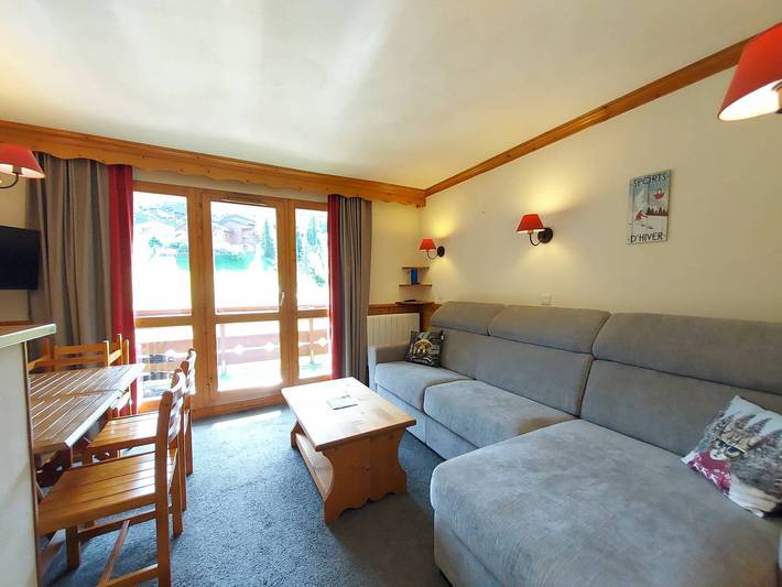 Apartamento entero, Acogedor apartamento en Valmorel con balcón cerca de pistas in Valmorel, Les Avanchers-Valmorel