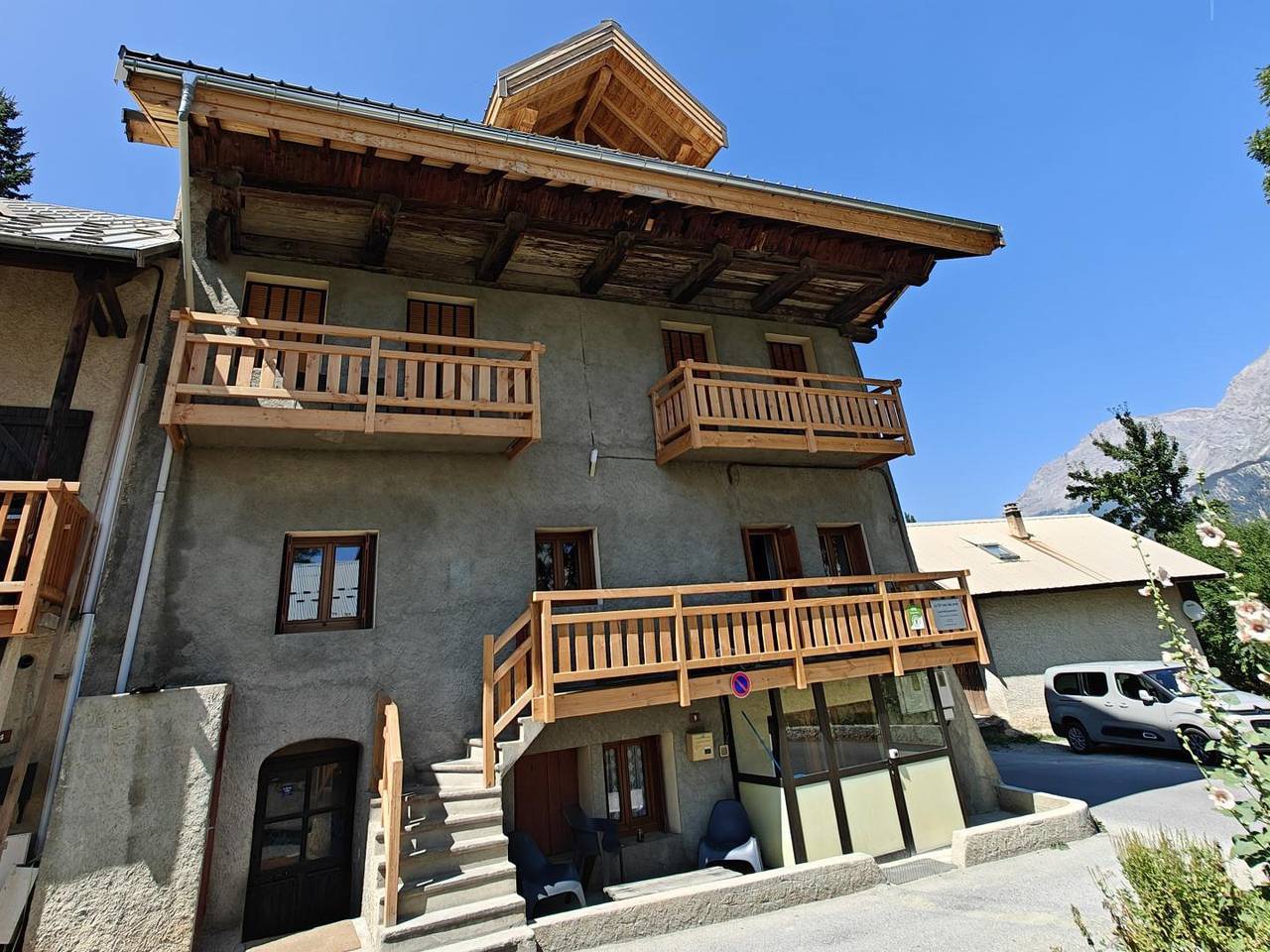 Pelvoux in Puy-Saint-Vincent, Parque Nacional de los Ecrins